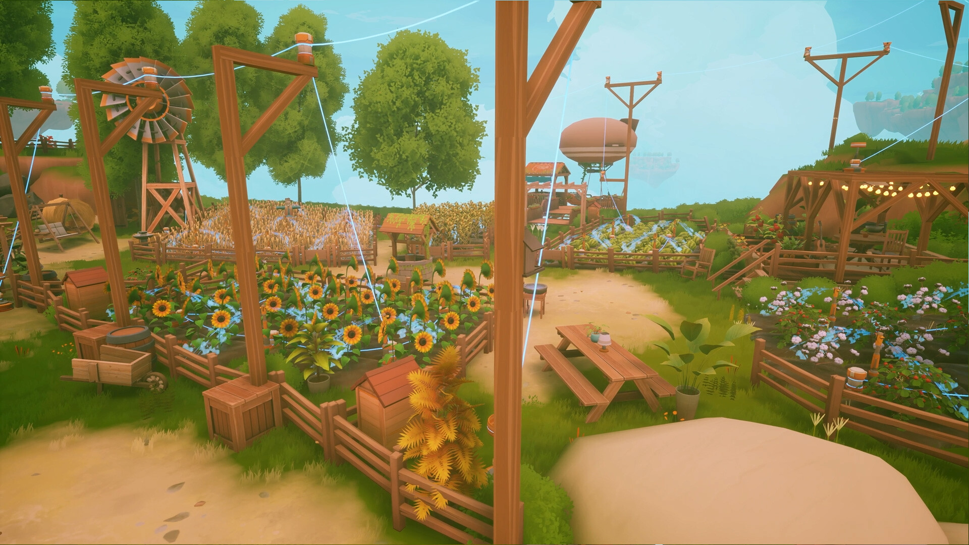 Solarpunk starter island